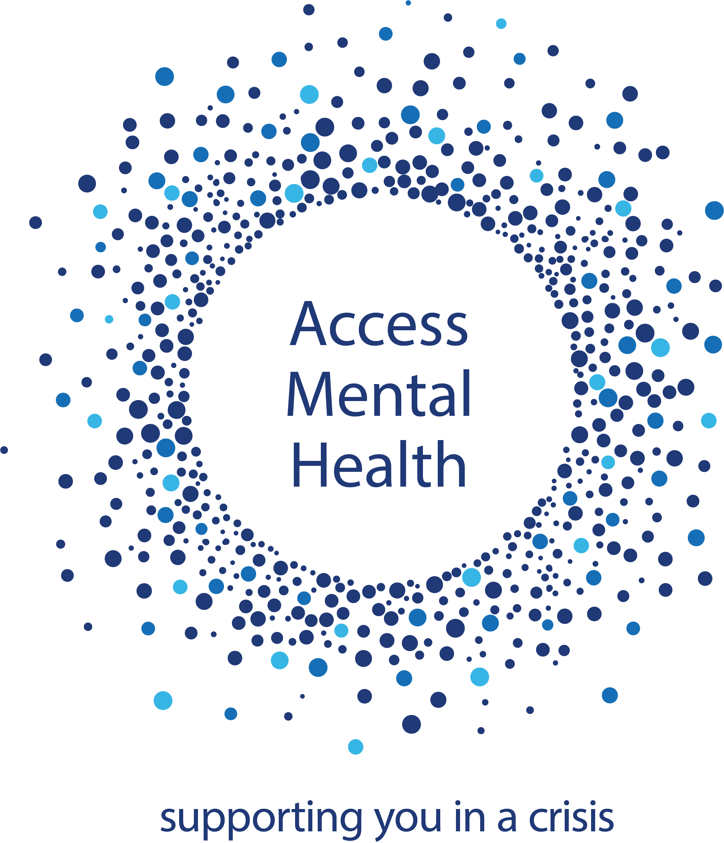 Access Mental Health - Supporting you in crisis logo graphic