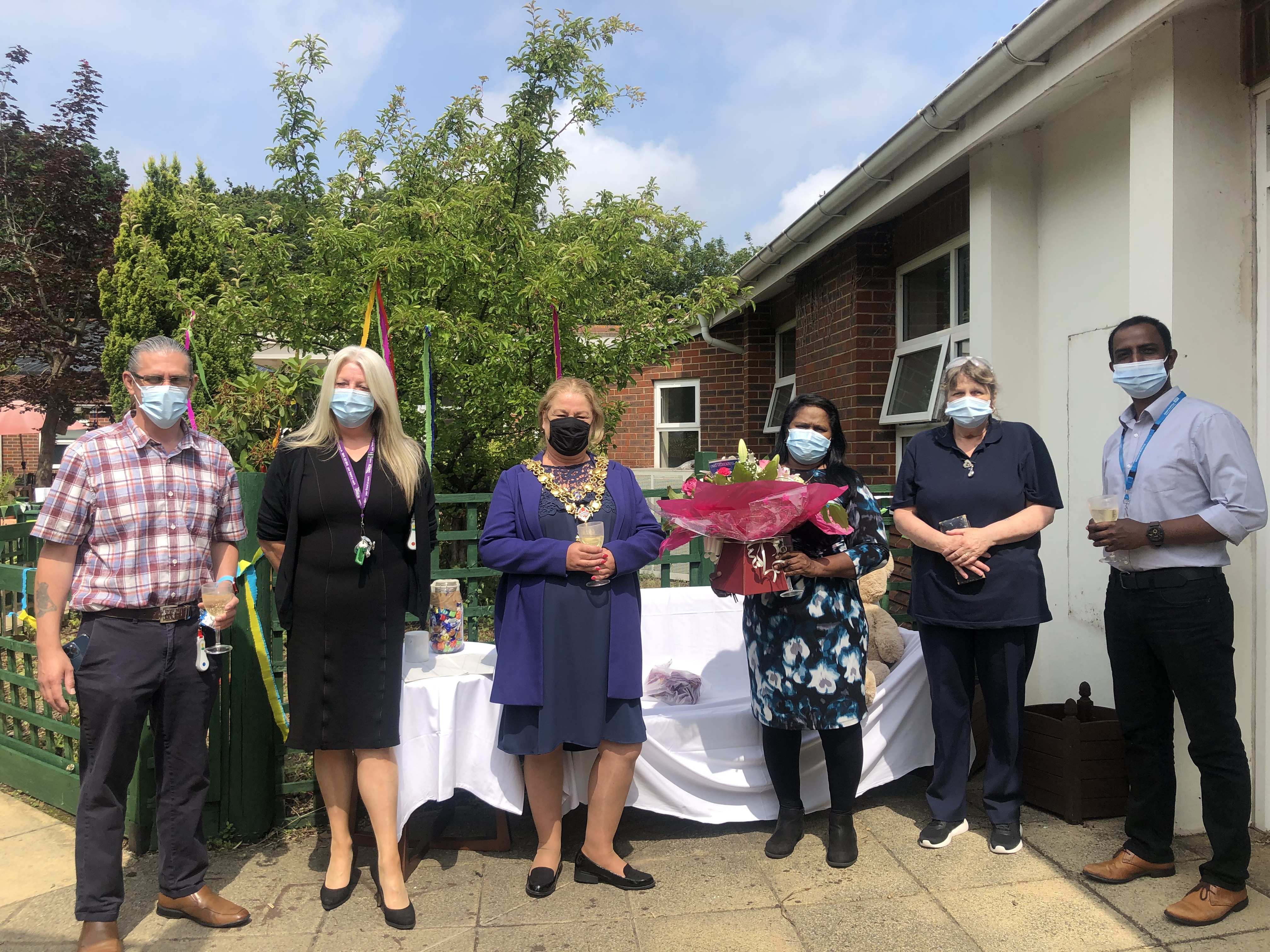 Garden party at Alderney Hospital supports dementia patients